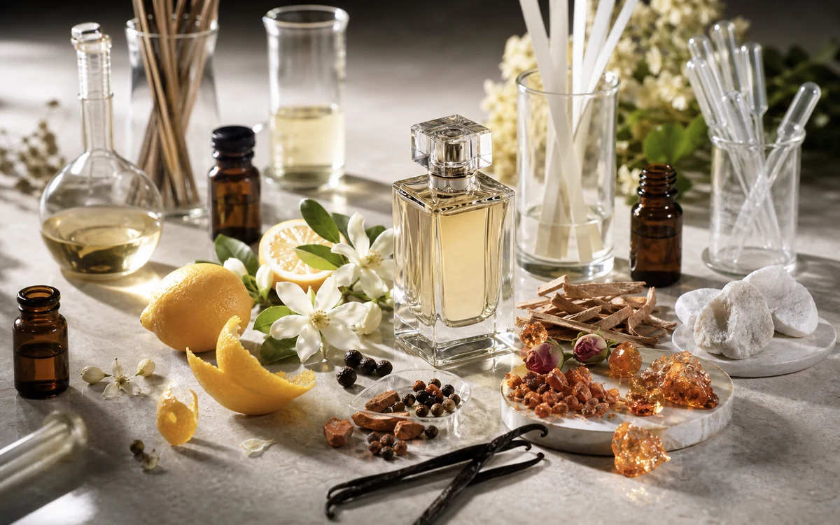 Aromatic ingredients forming classic Fougère and Chypre accords